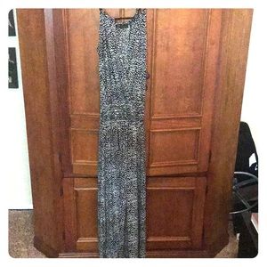 Summer maxi dress rope straps